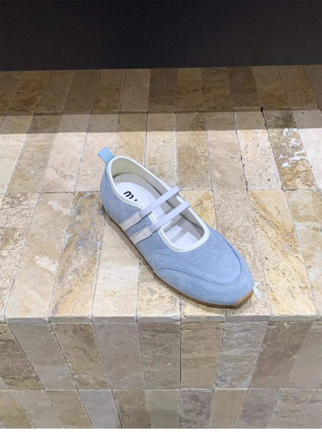 Flat Bottomed Retro Ballet Shoes for Women 2026 New Sports and Casual Shallow Mouth Vulcanized Shoes