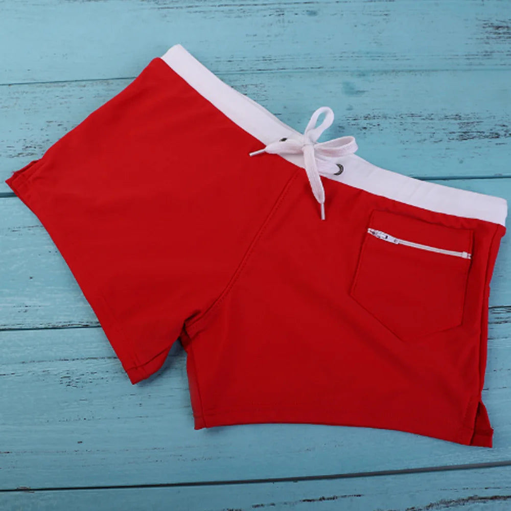 2026 Summer Men Swimwear Swimsuits Swimming Sexy Shorts Trunks Mens Swim Sunga Beach Surf Board Shorts Briefs Swimming Trunks