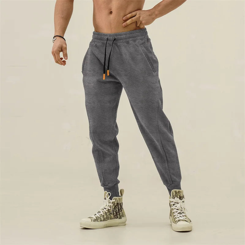 Men Casual Sport Pants Cotton Cargo Pants Trousers Men Jogger Training Gym Sweatpants Jogging Trackpants Men Clothing Streetwear