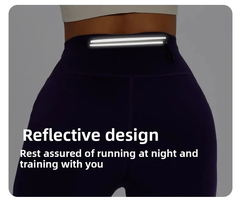 Compression Running Shorts Quarter Length Quick Dry Tight Fit with 6 Pockets for Marathon Training Trail Men Women Multi-Pocket