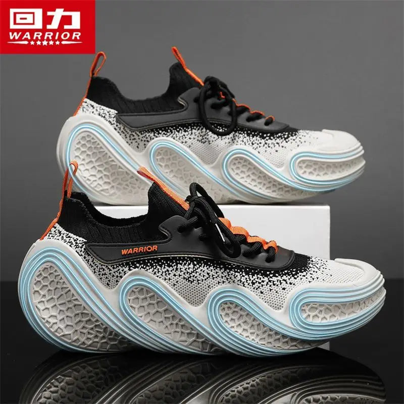 Warrior Original Brand Sports Shoes Summer Breathable Mesh Lightweight Running Shoes Wear-resistant Non-slip Casual Sneakers