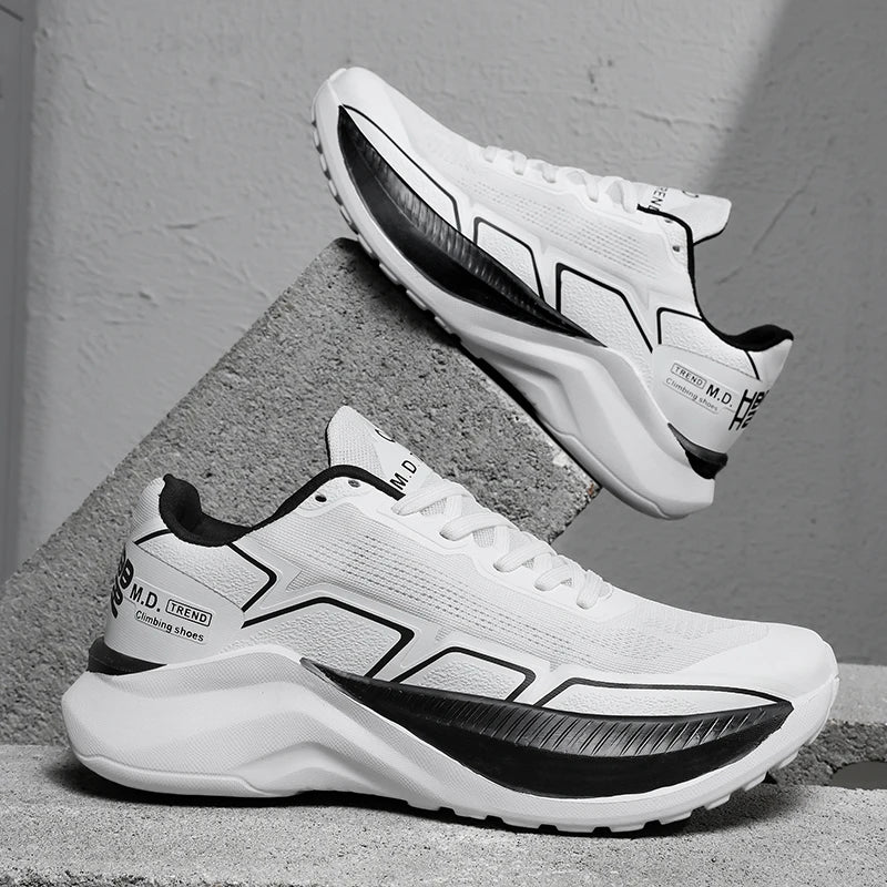 New Running Shoes Men Lace-up Walking Fashion Casual Leisure Loafers Brand Outdoor Jogging Breathable Sneakers Blade Comfortable