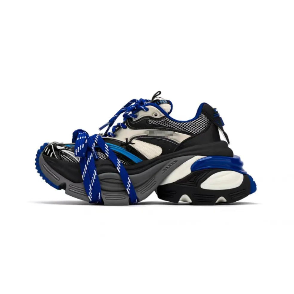 Impulsive dad shoes, old upturned casual sneakers