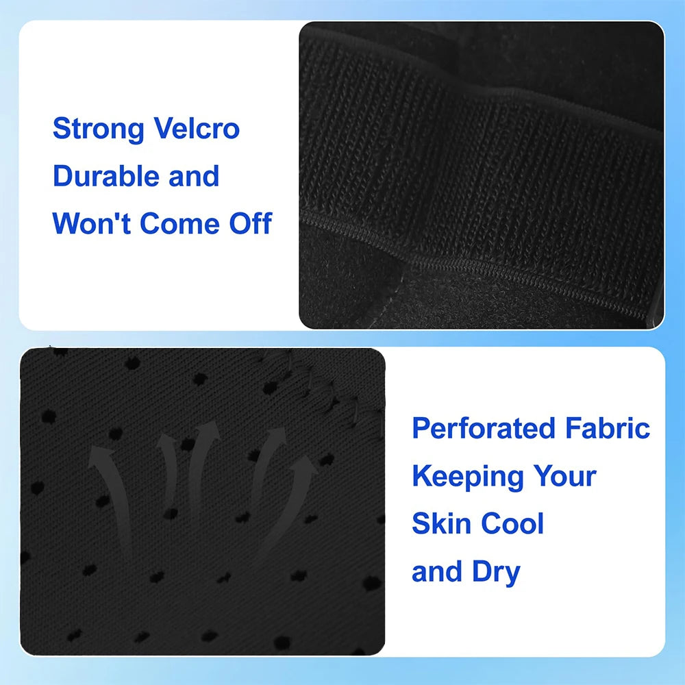 Patella Hinged Knee Braces Orthopedic For Knee Pain With Springs Compression Removable Steel Splint Support Knee Sleeve
