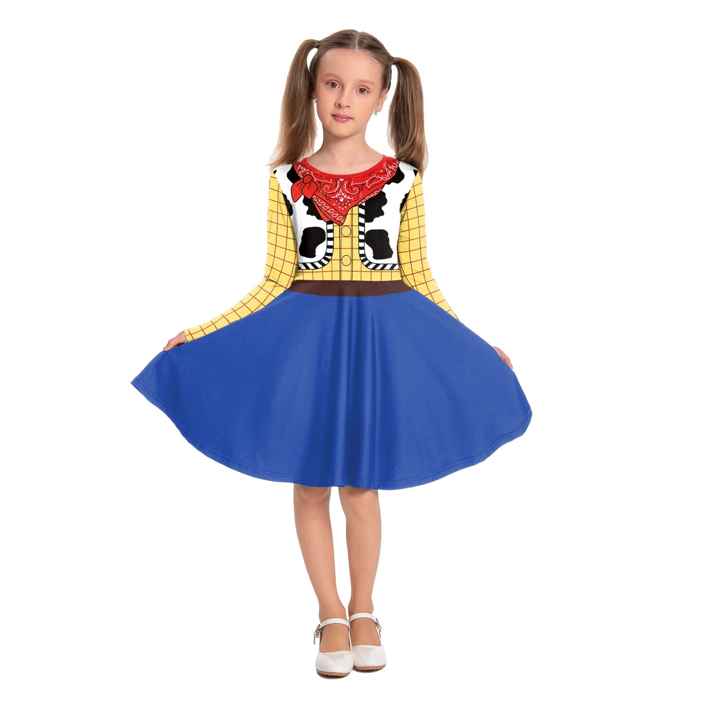 Woody Cosplay Costume Men Boys Jumpsuit Halloween Family Matching Outfits Carnival Party Cowboy Jessie Women Fancy Dress