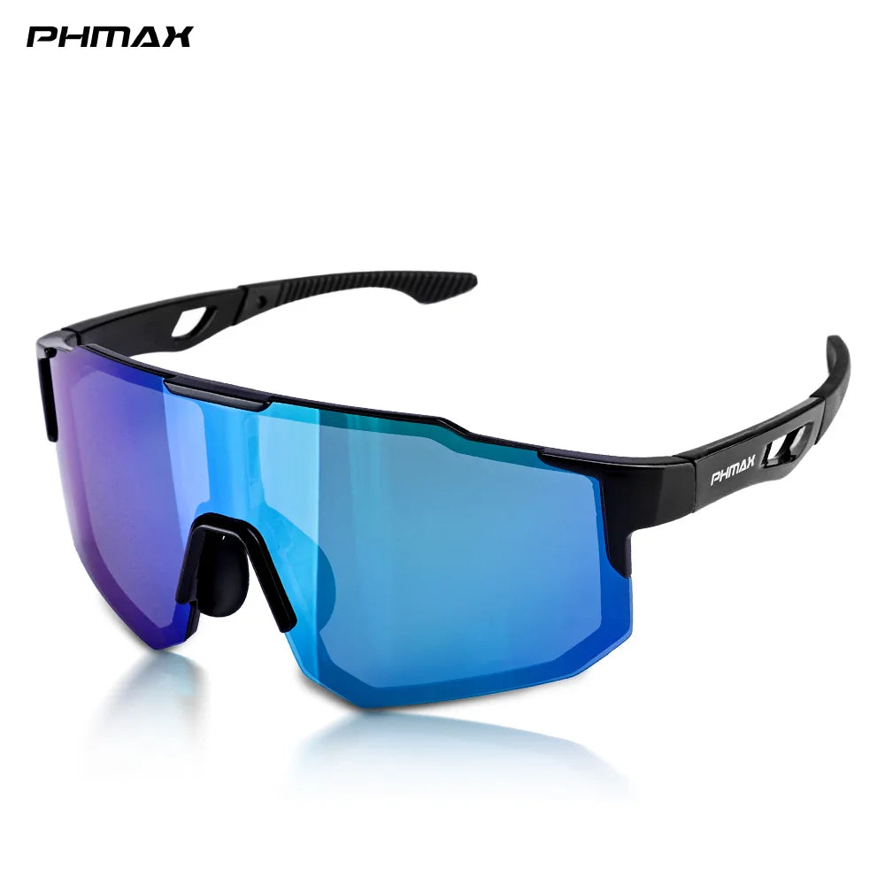 PHMAX Polarized Cycling Glasses Men's Woman Bike Bicycle Polarized Sunglasses 2026 MTB Road Racing Lightweight Flexible Goggle