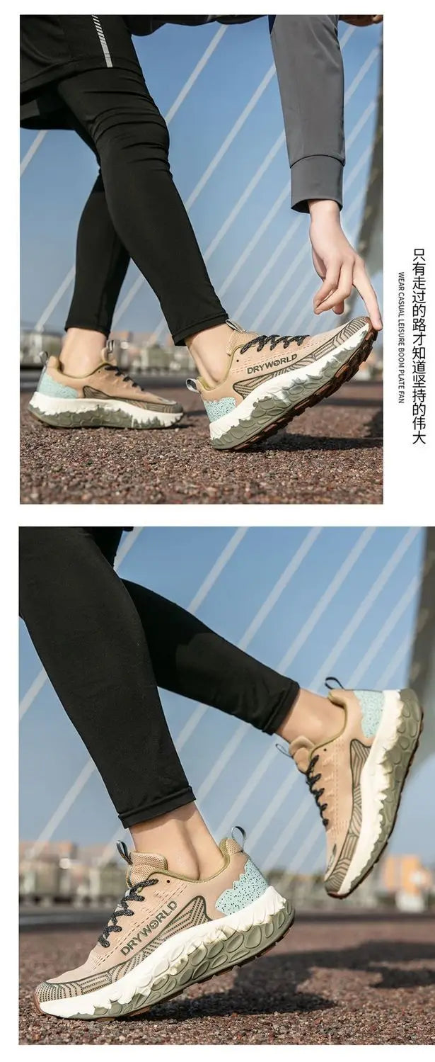 New Fashion Neutral Marathon Running Shoes Outdoor Road Lightweight Slow Running Shoes Men's and Women's Casual Walking Shoes