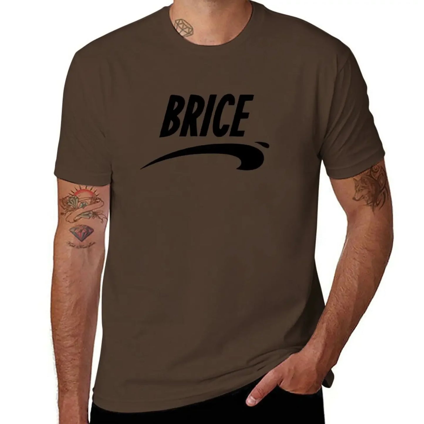 Brice from Nice T-Shirt graphics t shirt Short sleeve tee summer clothes black t shirts for men