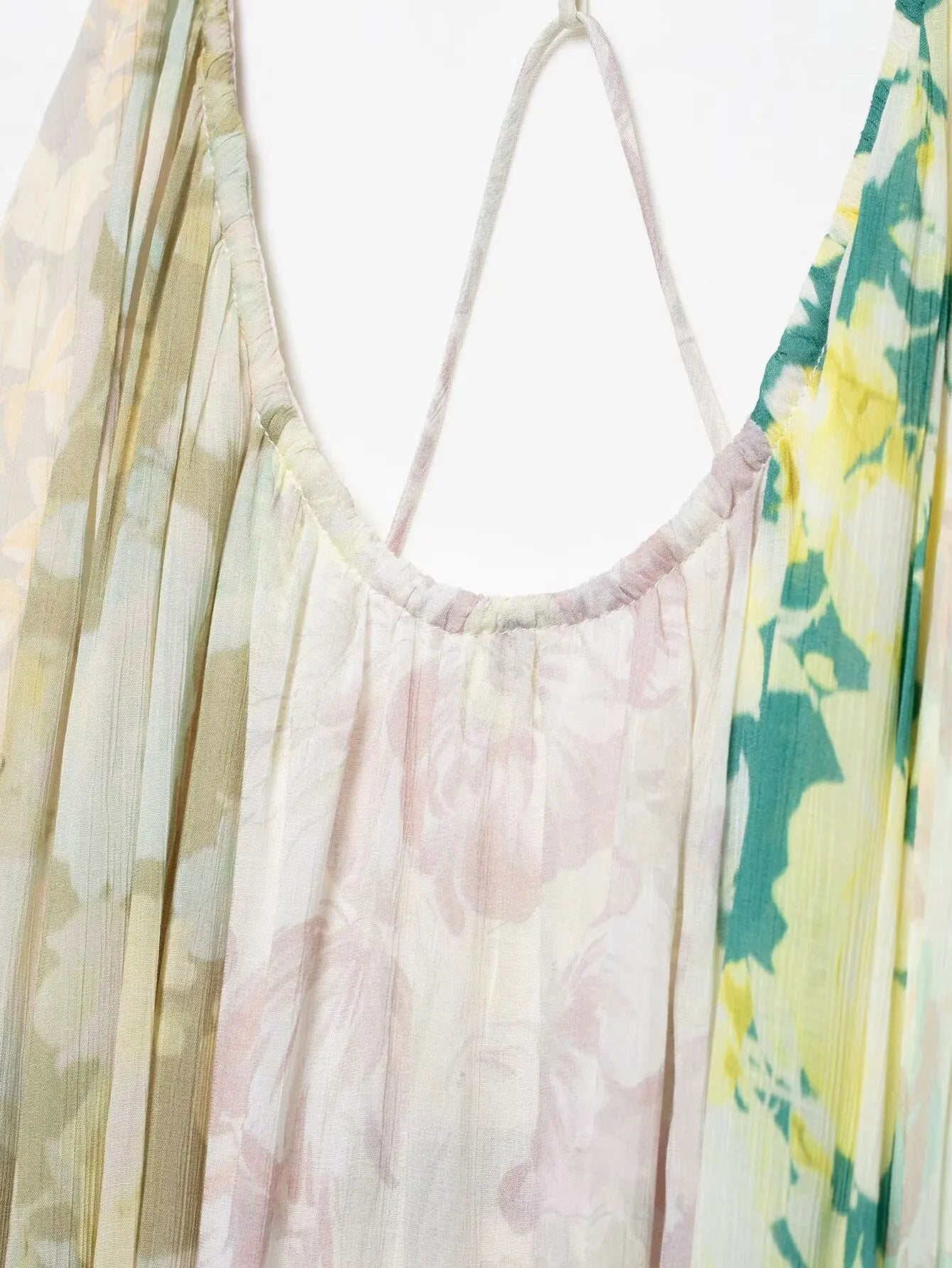 HH Summer Fashion Seaside Vacation Style Elegant Suspender Dress With Flower Print Backless Sleeveless Sexy Midi Dresses
