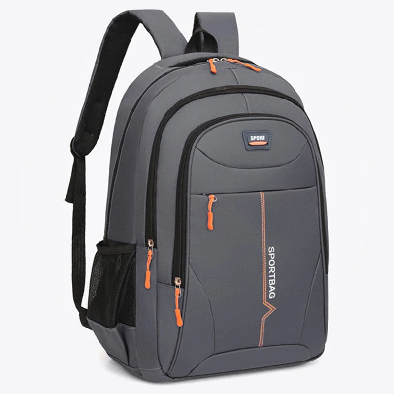 Functional Multi-pocket Backpack, Secure Zip Closure Nylon Daypack Suitable for Hiking, Weekend Trips and Office Work