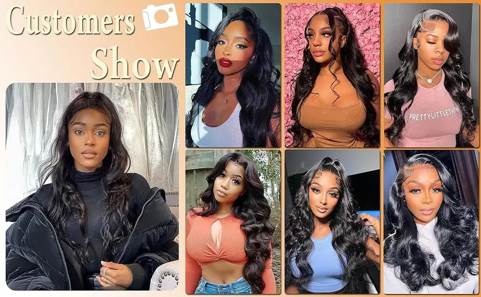 Body Wave Human Hair wigs 13x6/4 Transparent Lace Front Wigs HD Lace Frontal Wigs Body Wave 30 inches 4x4 Human Hair Lace Wigs