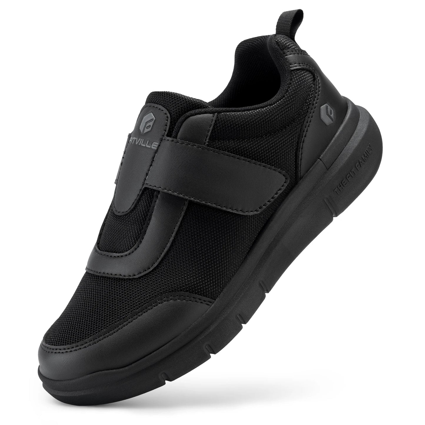 FitVille Mens Diabetic Shoes Extra Wide Width Diabetic Shoes for Men for Neuropathy Swollen Feet Shoes Pain Relief with Closure