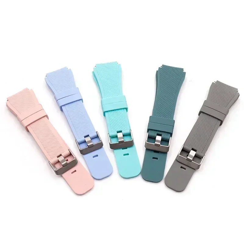 22mm Silicone Strap For New C20 Pro Smart Watch Wristband Bracelet Band For Zeblaze Btalk 3 Plus/Ares 3 Pro/Vibe 7 7 Pro 7 Lite