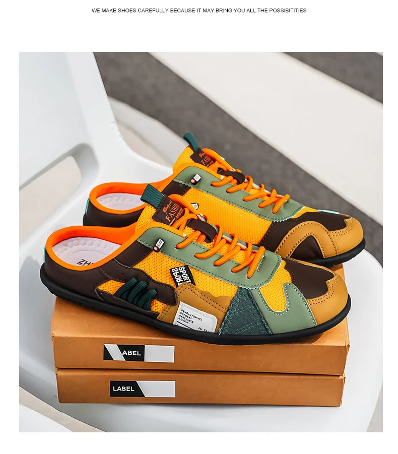 Men's Sandals, Comfortable, Lightweight, Breathable, Fashionable, Suitable for Vacation, Beach, and Casual Wear