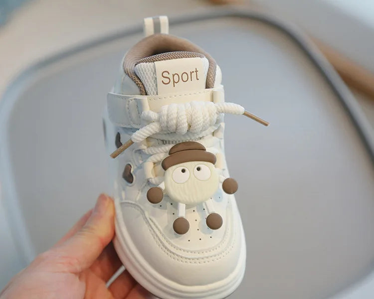 Kids Cartoon Casual Shoes Fashionable Children's Sneakers Boys and Girls Non-slip Sports Shoes Outdoor Non-slip Breathable Shoes