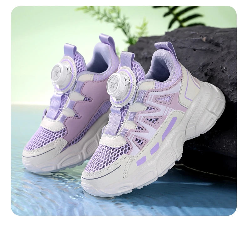 Children Casual Shoes for Girls Breathable Mesh Sneakers for Kids Summer Comfortable Outdoor Walking Shoes Fashion Sports Shoes