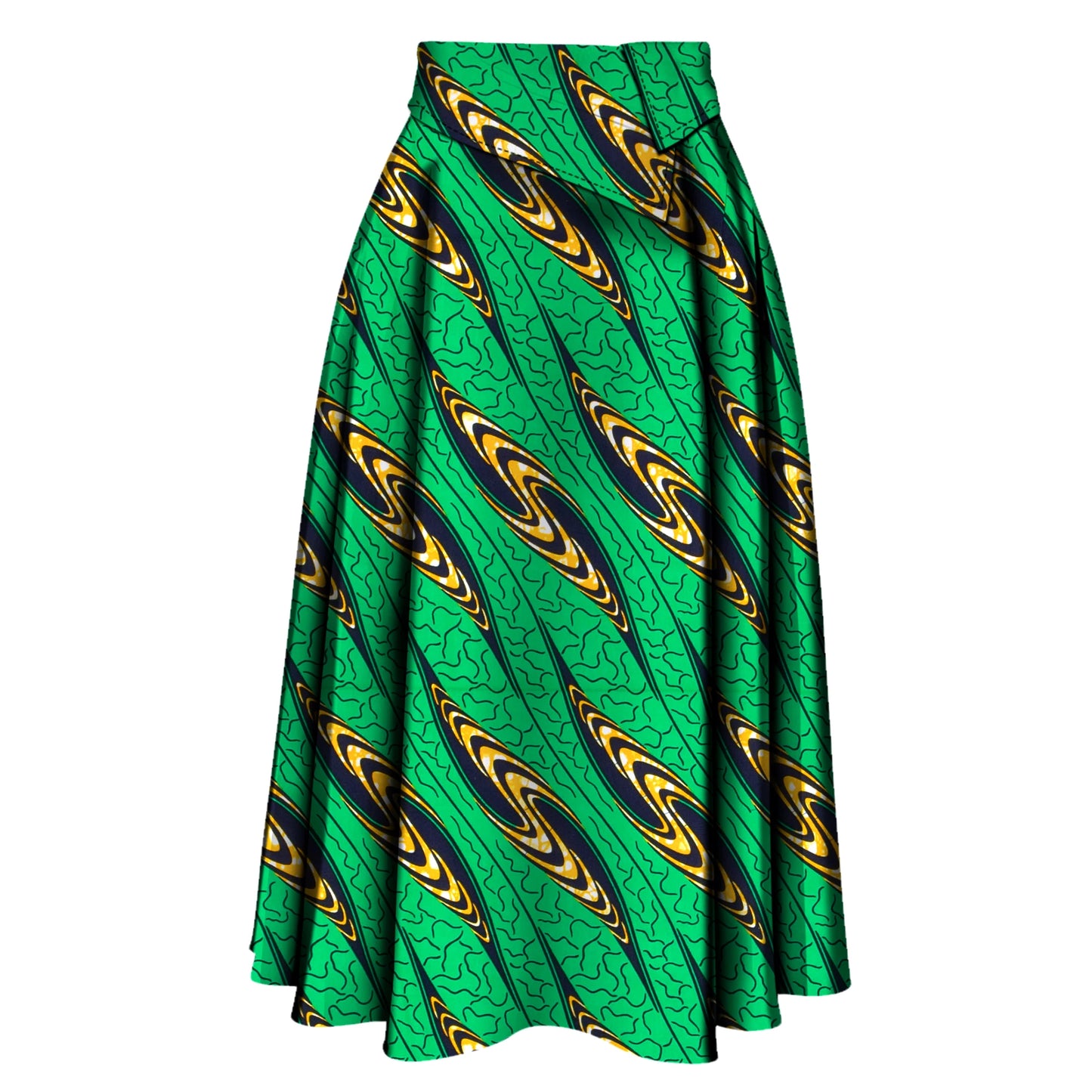 African Skirt for Women New Trendy Ankara High Waist  Ankara Print Long Skirt for Ladies Party Clothing Wy10278
