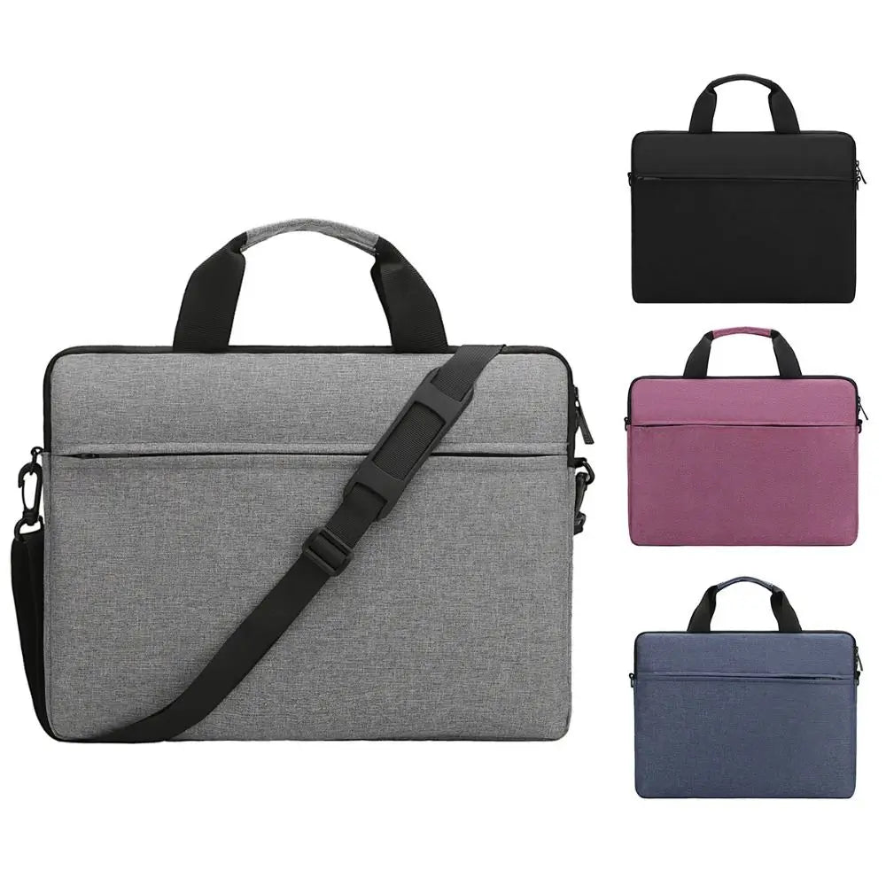 Universal Shockproof Laptop Sleeve Case Large Capacity Ultra Thin Shoulder Bag Business Fashion Laptop Handbag