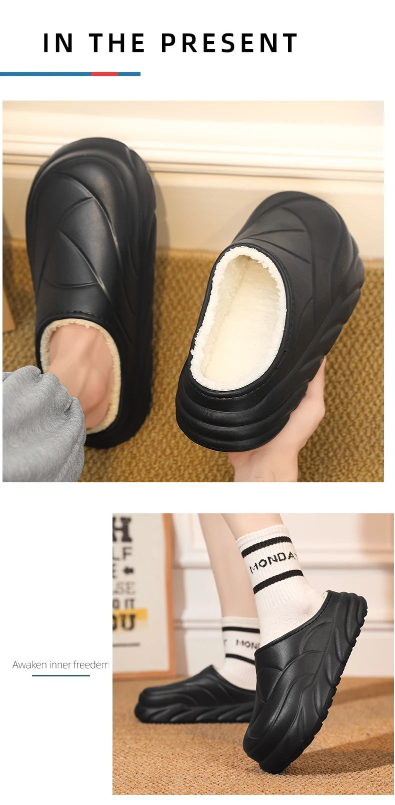Winter Plush Slippers Unisex Unisex Home Sandals Women Orginal Indoor Flat Shoes Soft Men Fashion High Quality Non Slip Bedroom