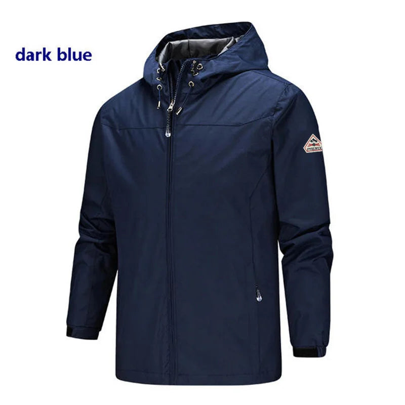 Spring Autumn Softshell Windbreaker Embroidery Pattern Men/Women Zipper Jacket Windproof Outdoor Mountaineering Sports For Coat