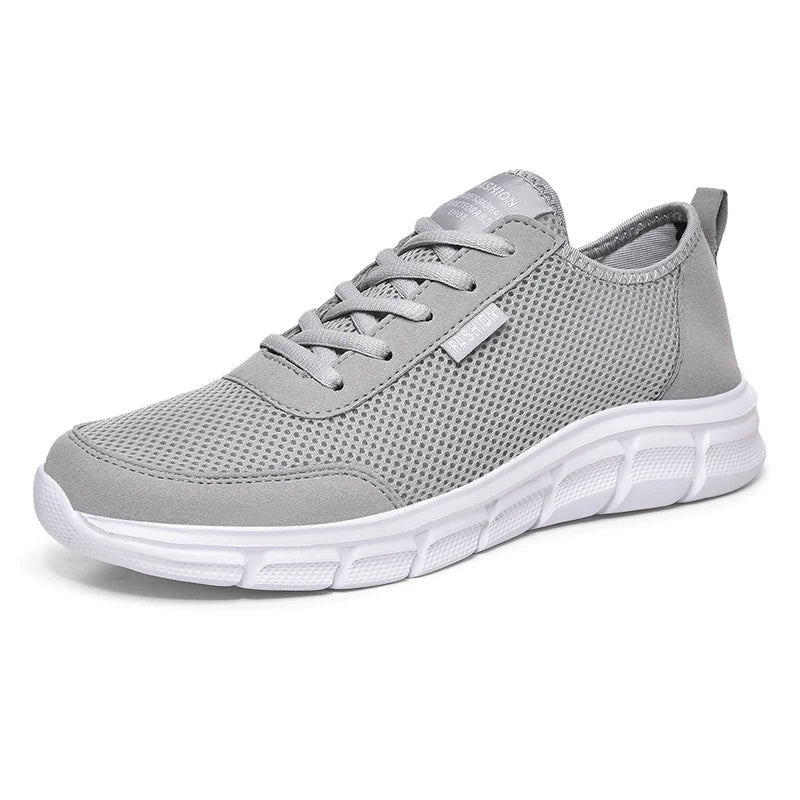 MAEDEF New Sneakers Men's Breathable Mesh Lightweight Casual Walking Man Shoes Big Size 39-48 Comfortable Black Sneakers for Men