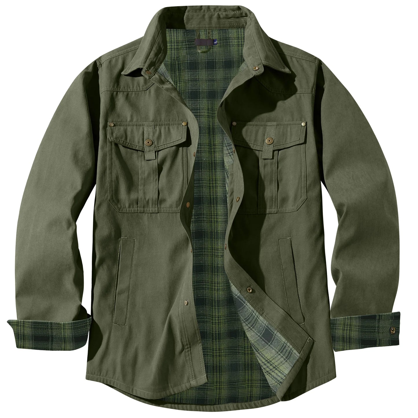 New Men's Retro Jacket Plaid Jacket Men's Western Style Lapel Jacket Men's Luxury Jacket Men's Winter Windproof Warm Jacket