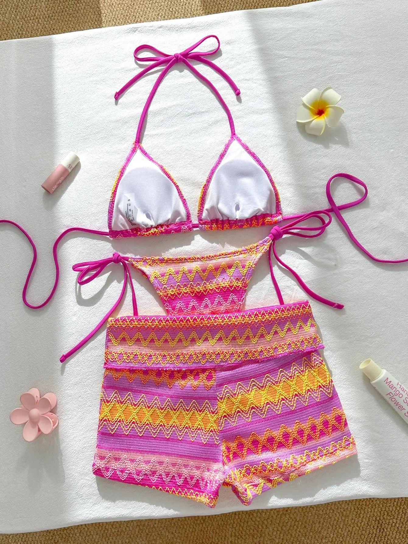 Swimwear Woman Swimsuit Sexy Bikini New Push Up Bikinis Set Brazilian Bathing Suit Women Beachwear Biquini 3 Piece Suits
