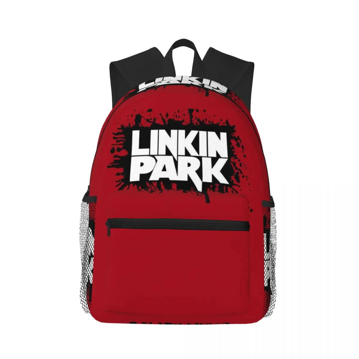L-Linkin-S P-Park-S Band Student Backpack School Bag Hiking Travel Daypack for Boys Girls Fashion Bookbag Shoulder Bags
