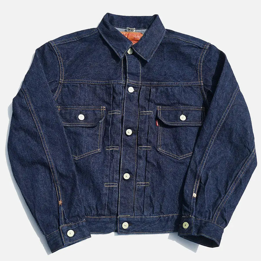 FREEWHEELERS 1951s Vintage Textured 507XX 14oz Indigo Denim Jacket