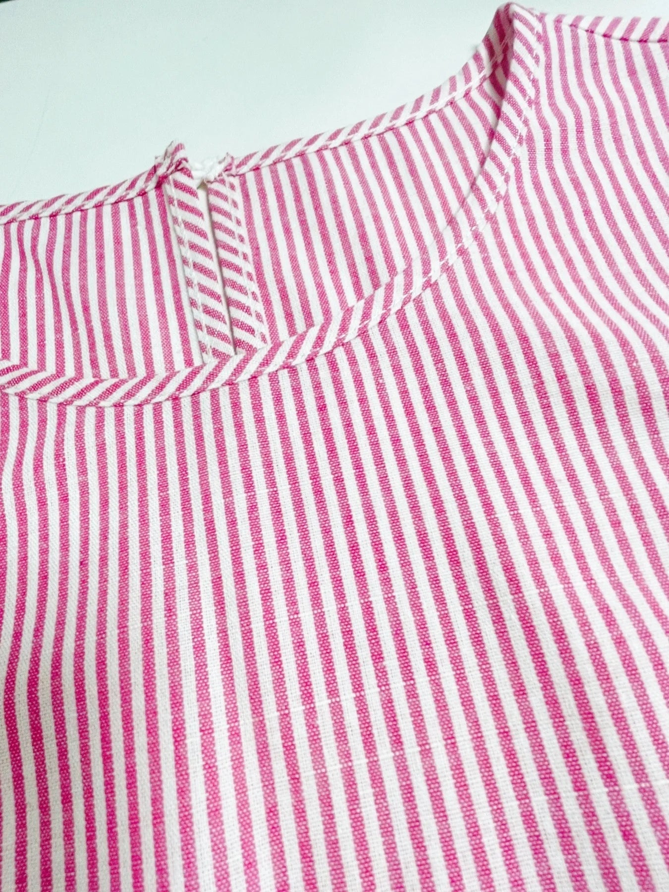 Casual Ruffle  Dress Striped Sleeveless City Commute Summer Fashion Ladies' H-Style Loose Fit round Neckline Polyester