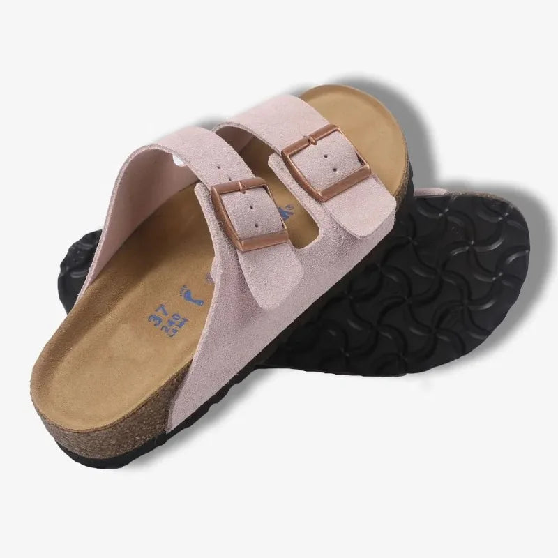 High Quality Leather Sandals for Men and Women CasualComfortable Anti-Slip Spring and Autumn Beach Shoes for Fashion Slippers
