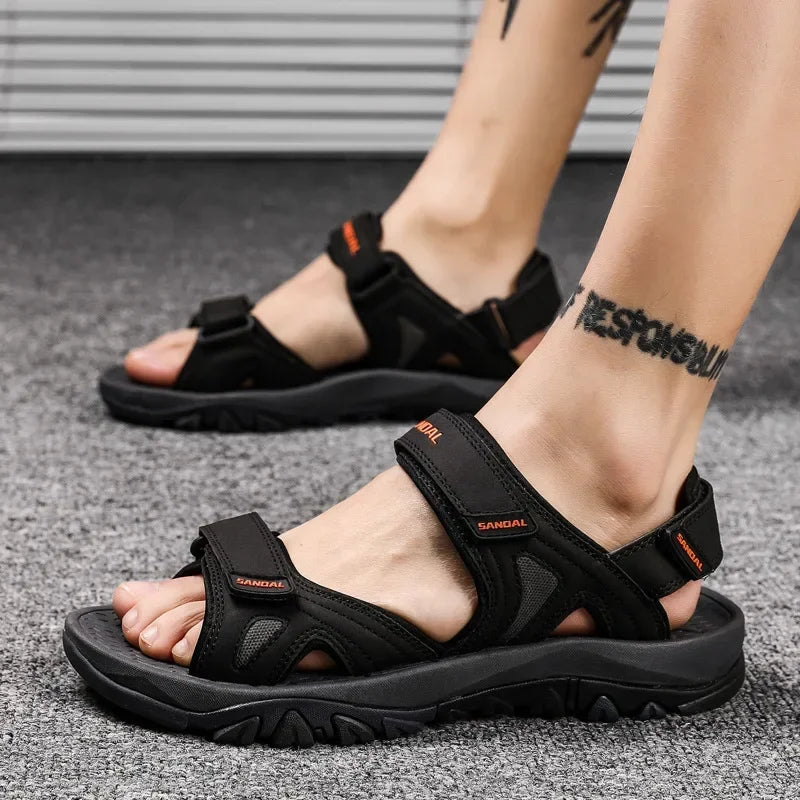 Shoes Men's Sandals Summer 2025 Outdoor Classics Walking Men Sandals Big Size 46 Gladiator Sandalias New Platform Water Footwear