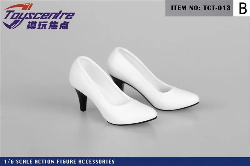 Toyscentre TCT-029 TCT-020 1/6 Female High Heels Boots Hollow Shoes Model TCT-003 4 5 6 7 8 9Fit 12'' Soldier Action Figure Body