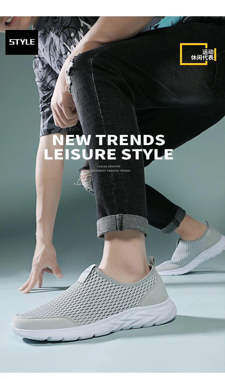 Vulcanize Shoes Men Sneakers Breathable Men Casual Shoes Non-slip Male Loafers Men Shoes Lightweight Tenis Masculino Wholesale