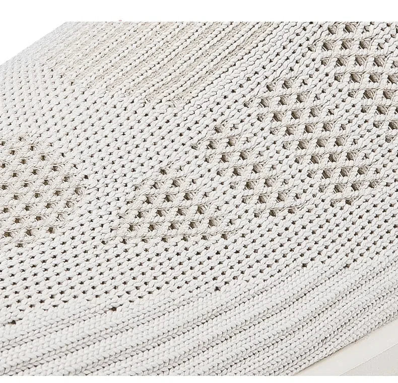 2025 New Men's Casual Sneaker Breathable Ultralight Slip On Shoes Mesh Sock Mouth Jogging Athletic Women Sneakers