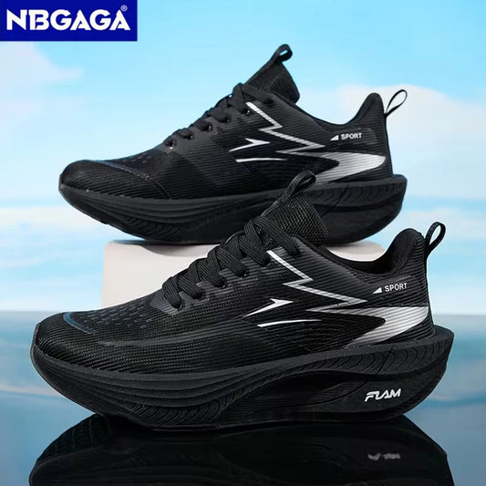 Men's Running Shoes Breathable Lightweight Non-slip Marathon Sneakers Outdoor Comfortable Athletic Walking Casual Trainers