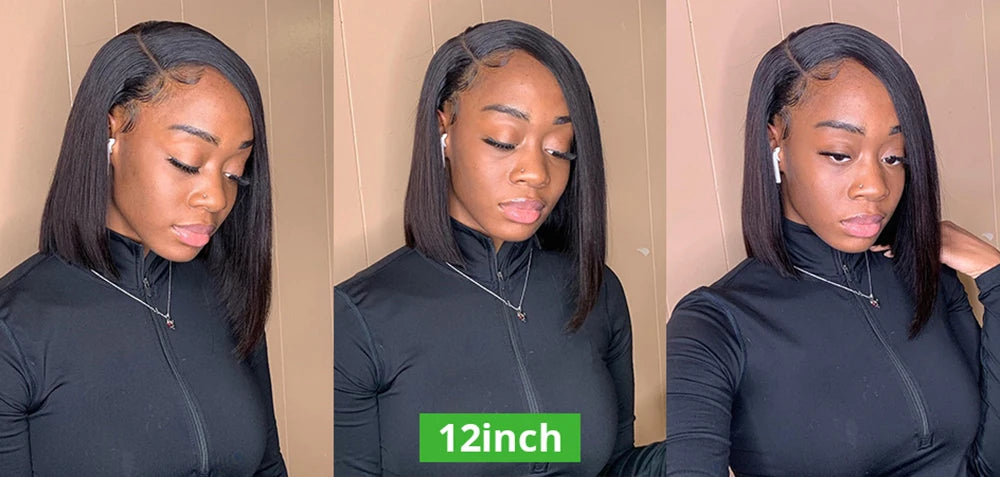 Burgundy HD Transparent Lace Front Human Hair Wigs 99J Red Straight 13x4 Lace Front Wig For Women  4x4 Lace Closure Straight wig