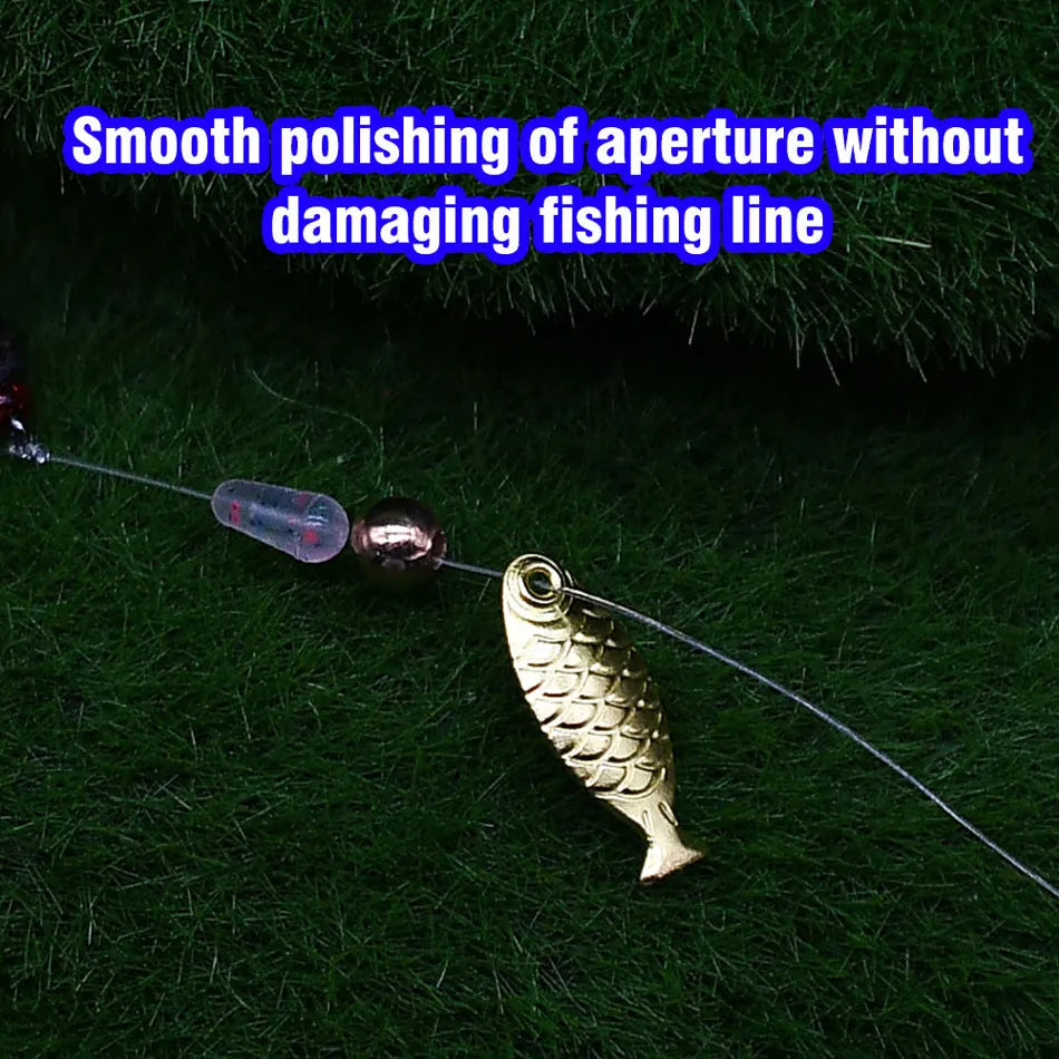 MNFT 50Pcs/lot Fishing Lure Metal Copper Blades Fish Scale Blade Spinner Rings Blade DIY Fishing Lure Hard Baits Accessories