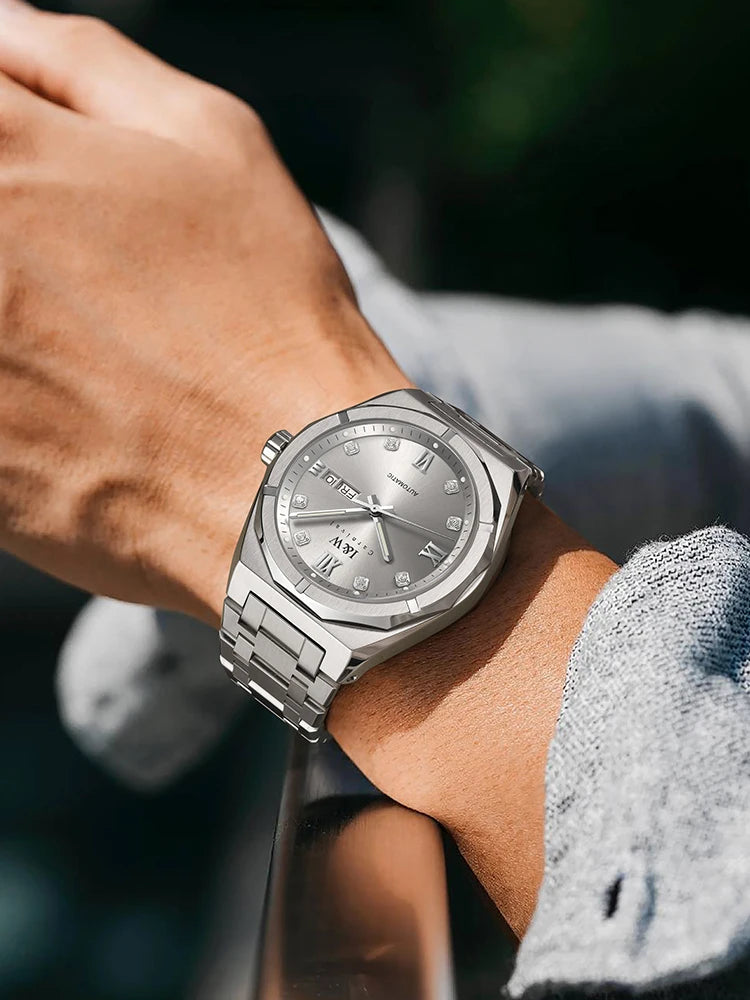 Montre Homme Luxury Brand IW CARNIVAL Mens Watches Sapphire Calendar Luminous 5bar Japan MIYOTA Movement Automatic Watch for Men