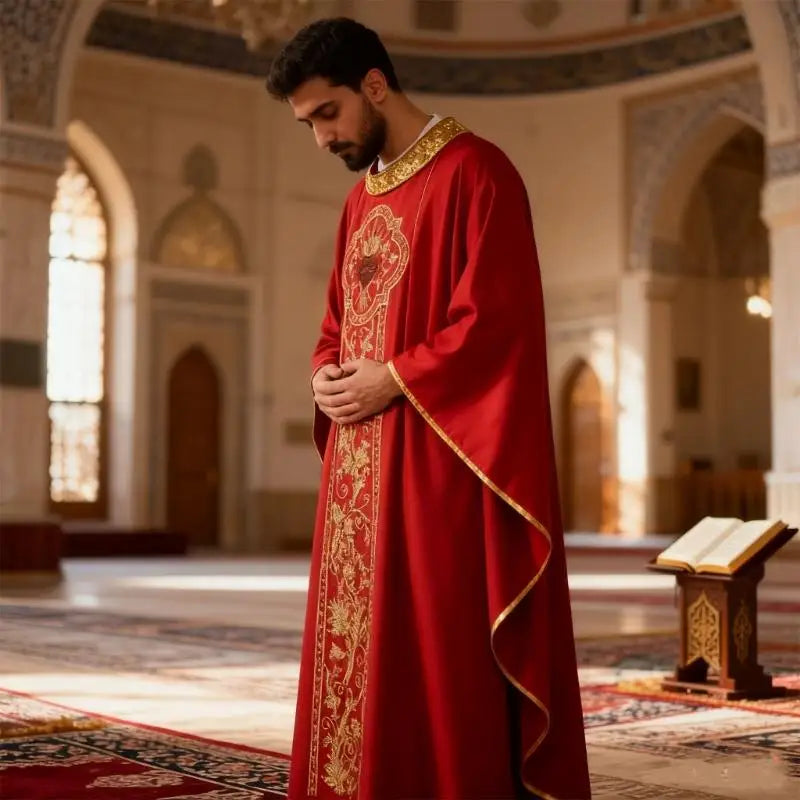 39BB A long coat for a prayer monk
