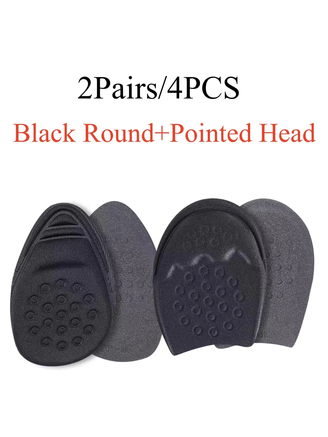 Half Insoles for Shoes Inserts Forefoot Insert Non-slip Sole Cushion Reduce Shoe Size Filler High Heels Pain Relief Shoe Pads