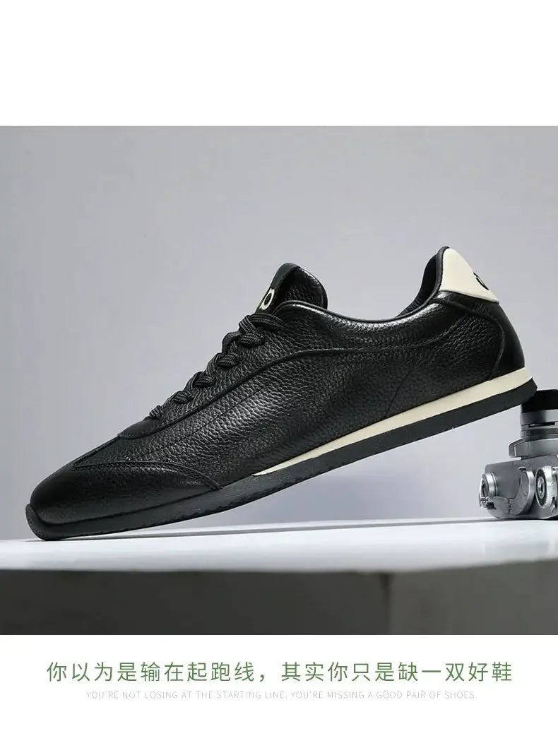 Non slip sneakers simple elegant style soft wear resistant sole lightweight breathable casual trainers for men women streetwear