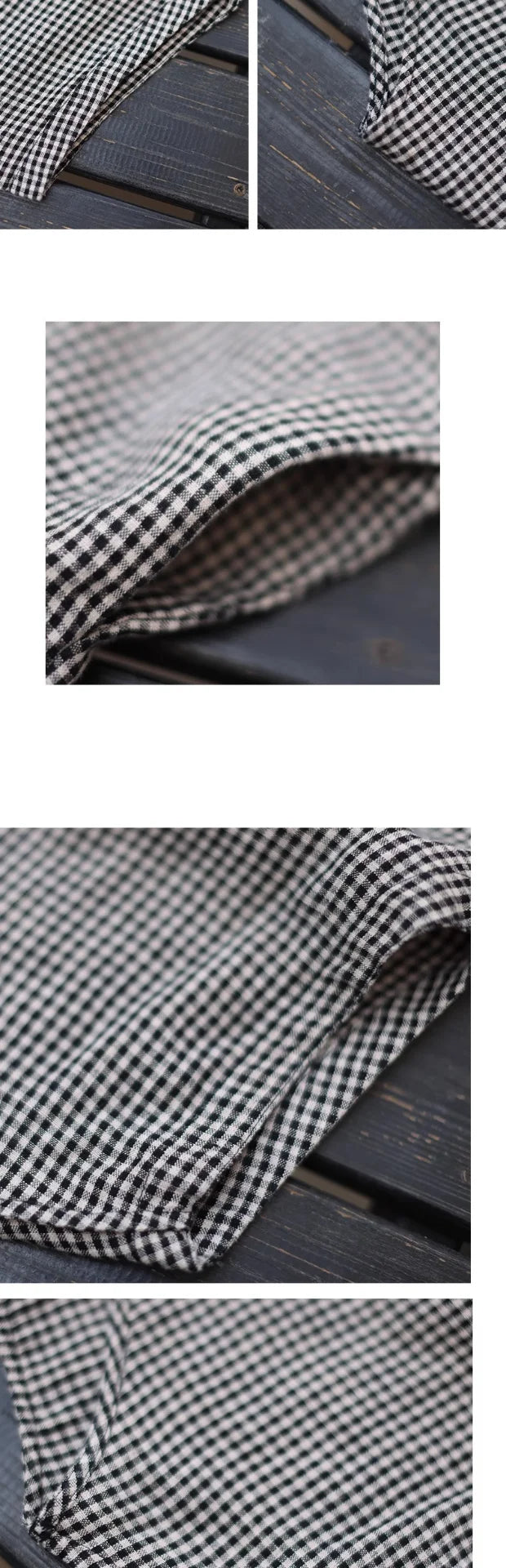 Casual Bla White Plaid A-Line Vest Dr Women's Mid-Length Spring Summer New Sle Simple Leisure Dr Korean Sle