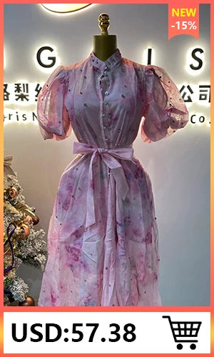 Fashionable Striped Short-Sleeved Loose-Fitting Dress, Plus-Size African Style, Two-Piece.-GZXX304