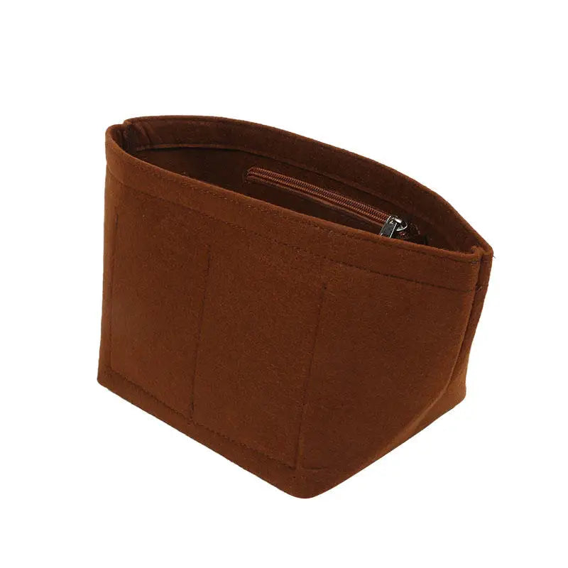 Multi-Pocket Felt Insert Bag Organizer Makeup Organizers Liner Perfect for Women Handbags Bucket Bag Bag Accesories Cosmetic Bag