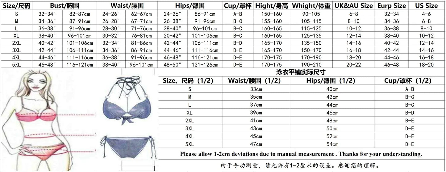 Women Two Pieces Beachwear Summer Fashion Printed Swimming Swimsuit 2025 Sexy Fresh Style Bikini Costume Female Holiday Clothing