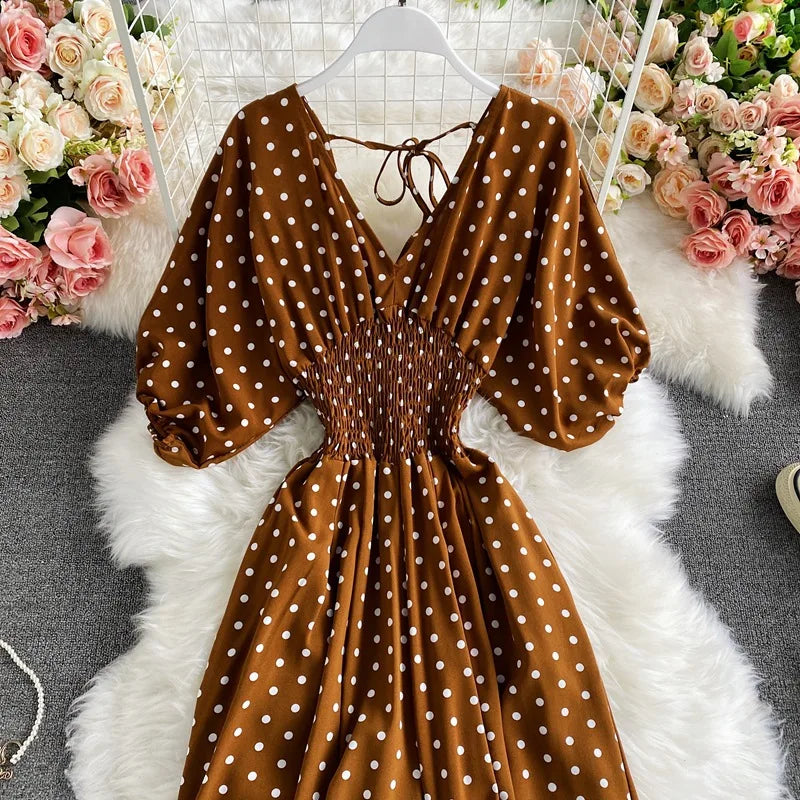 V Neck Sexy Dolman Sleeves Waist Slim Floral Print Jumpsuit Women Wide Leg Trousers Jumpsuit