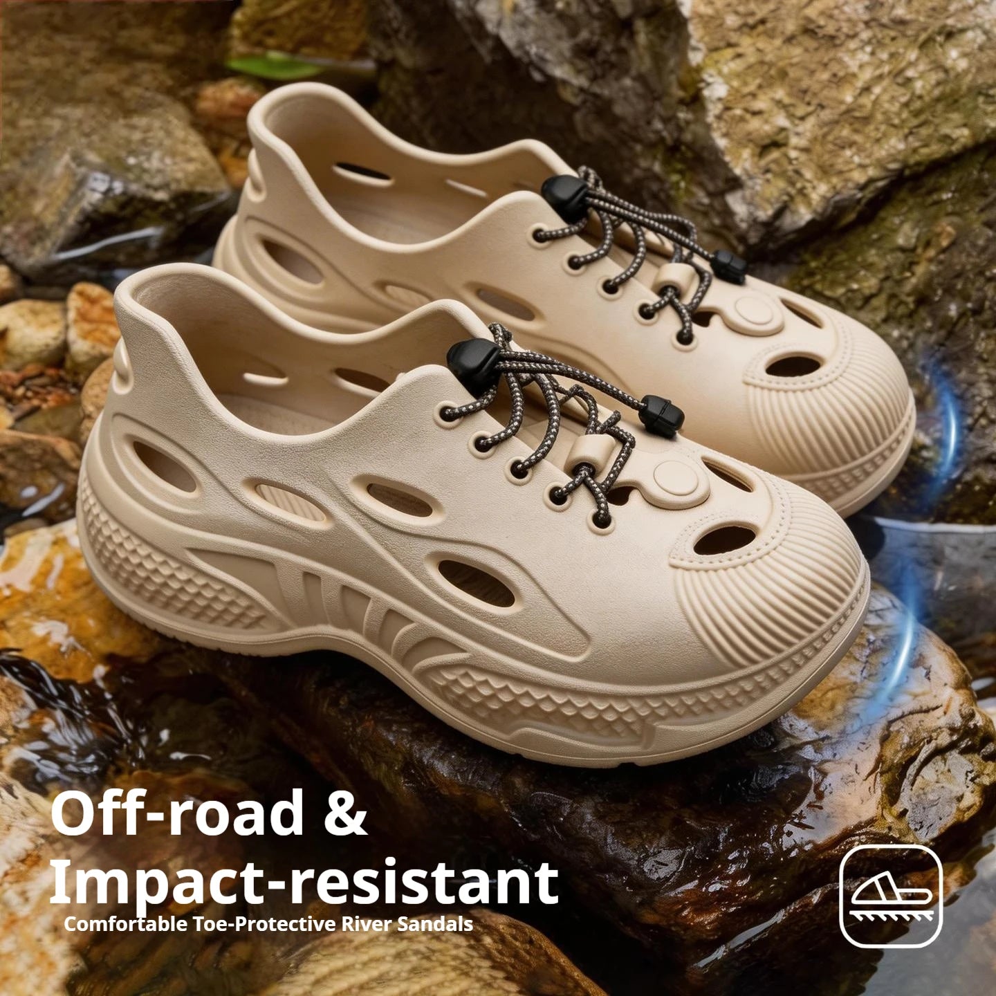 Men's Outdoor Sports Sandals, Lightweight, Non-Slip And Wear-Resistant, Suitable For Both Men And Women