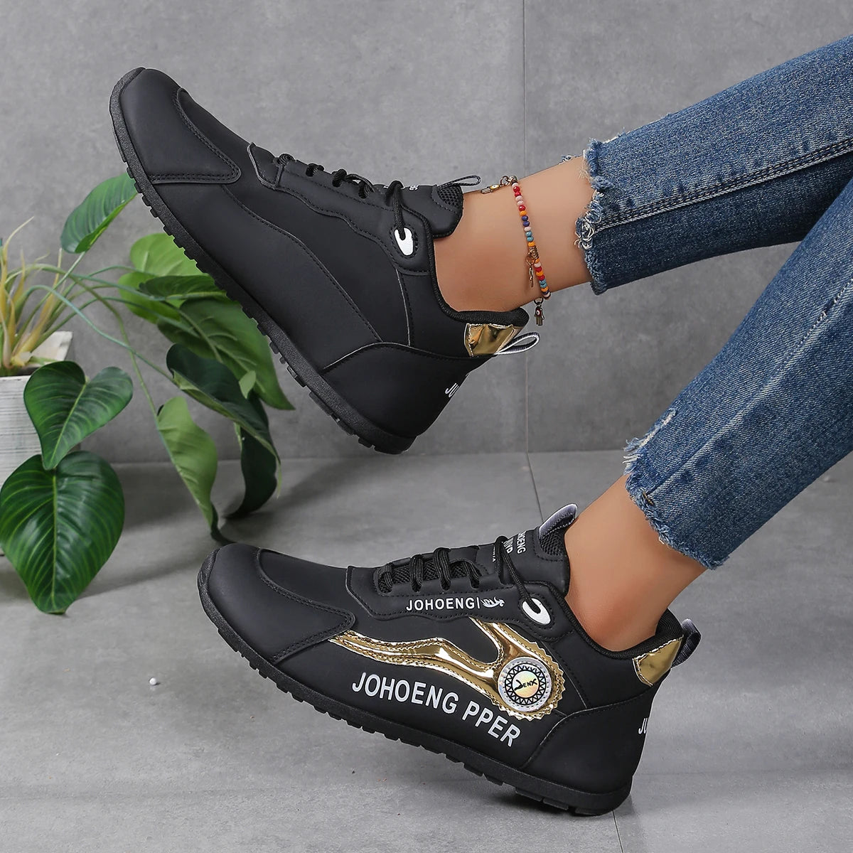 Sneakers Women Summer Waterproof Casual Sports Shoes Women Lightweight Breathable Non-slip Platform Sneakers Zapatos De Mujer