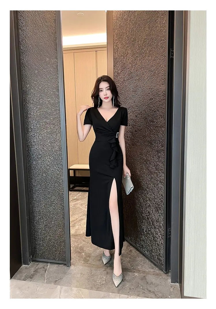 Sexy Evening Dress for Women in 2025 Slim and Slim Nightclub